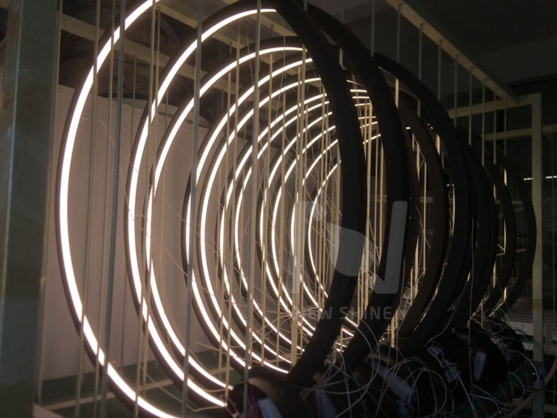 Architectural Lighting Manufacturers Inner Emitting Led Circle Ring Light Circle Lighting LL0125S-40W
