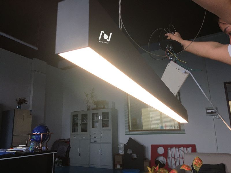 LED suspended linear light office lighting solution LL0155S-2400
