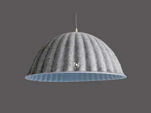 Dome Acoustic Light with E26 LED Bulb Base Sound Baffles LL0410SAC