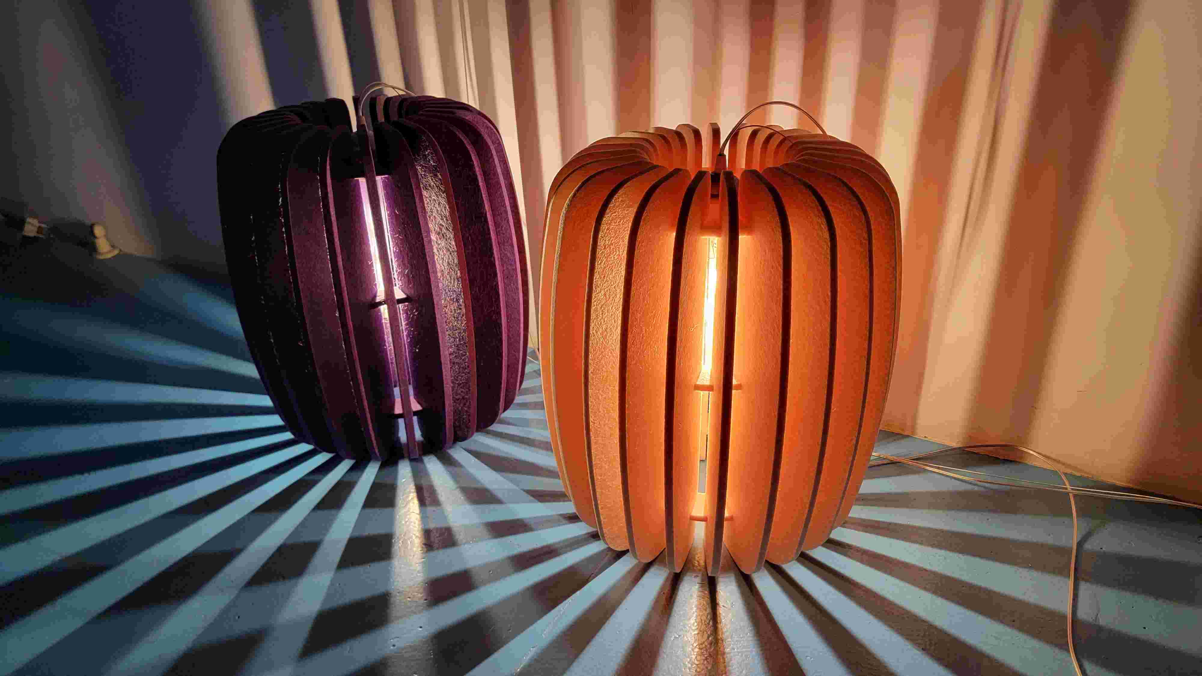 Modern decorative light Pumpkin Light acoustic fixture LL0412SAC-D19H23